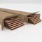 Ekena Millwork 94H x 1/4T Adjustable Wood Slat Wall Panel Kit w/ 1W Slats, Hickory contains 42 Slats SWW84X94X0250HI - alternate 6